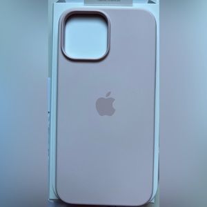 Apple iPhone 13 Pro Max Silicone Case with MagSafe - Chalk Pink